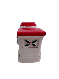 Load image into Gallery viewer, Vintage Santa and Elf Christmas Train Bank
