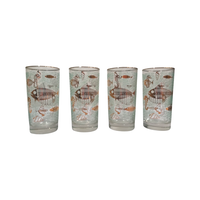 Load image into Gallery viewer, Libbey Mid-Century Marine Life Glasses (Set of 4)
