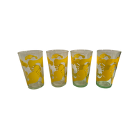 Load image into Gallery viewer, Federal Glass Vintage Hang Ten Glasses (Set of 4)
