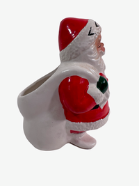 Load image into Gallery viewer, National Potteries Company Santa Planter
