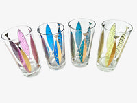 Load image into Gallery viewer, Fred Press Signed Mid-Century Fish Glasses (Set of 4)
