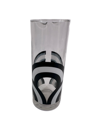 Load image into Gallery viewer, Colony Signed Mid-Century Black and White Retro Swirl Pitcher
