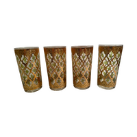 Load image into Gallery viewer, Culver Mid-Century Valencia 4-Piece Highball Glasses
