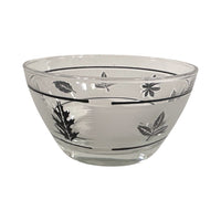 Load image into Gallery viewer, Libbey Mid-Century Silver Foliage Dip/Appetizer Bowl (Single Bowl)

