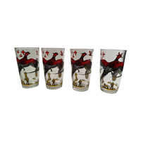 Load image into Gallery viewer, Hazel Atlas Mid-Century Pheasant Glasses (Set of 4)
