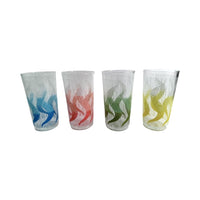 Load image into Gallery viewer, Anchor Hocking Mid-Century Rainbow Swirl Glasses (Set of 4)

