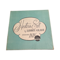 Load image into Gallery viewer, Libbey Mid-Century Hostess Lisbon 8-Piece Set

