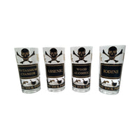 Load image into Gallery viewer, Georges Briard Signed Mid-Century Name Your Poison Glasses (Set of 4)
