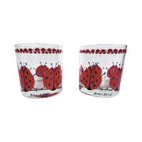 Load image into Gallery viewer, Georges Briard Signed Mid-Century Lady Bug Glasses (Set of 2)
