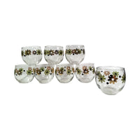 Load image into Gallery viewer, Anchor Hocking Mid-Century Field of Daisies Roly Poly Glasses (Set of 8)
