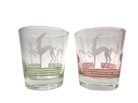 Load image into Gallery viewer, Anchor Hocking Gazelle Mid-Century Whiskey Glasses (Set of 2)
