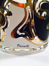 Load image into Gallery viewer, Pasinski  - 22 Karat Gold Signed Retro Ice Container
