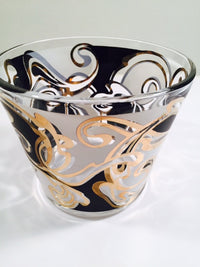 Load image into Gallery viewer, Pasinski  - 22 Karat Gold Signed Retro Ice Container
