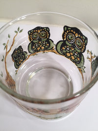 Load image into Gallery viewer, Classic 1970&#39;s Retro Owl Short Glasses (Set of 7)
