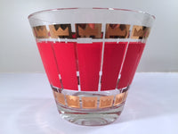 Load image into Gallery viewer, Fred Press Signed Mid-Century Crown and Red 22-Karat Gold Ice Container
