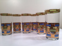 Load image into Gallery viewer, Culver Mid-Century Empress Highball Glasses (Set of 6)
