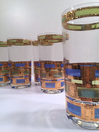 Load image into Gallery viewer, Culver Mid-Century Empress Highball Glasses (Set of 6)
