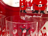 Load image into Gallery viewer, Georges Briard - Signed Mid-Century Elf and Reindeer 7-Piece Set (6 Highball Glasses and Appetizer Tray)
