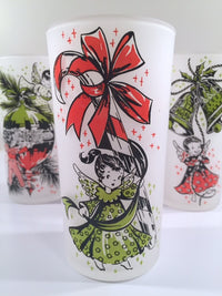 Load image into Gallery viewer, Federal Glass - Angels Preparing for Christmas (Set of 4)
