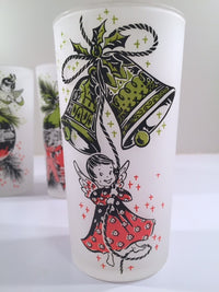 Load image into Gallery viewer, Federal Glass - Angels Preparing for Christmas (Set of 4)
