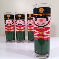 Load image into Gallery viewer, Georges Briard-Signed Mid-Century Soldiers Tall Collins Glasses (Set of 4)

