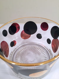 Load image into Gallery viewer, Russel Wright Mid-Century Eclipse Black and 22-Karat Gold Ice Container
