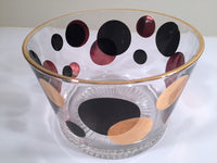 Load image into Gallery viewer, Russel Wright Mid-Century Eclipse Black and 22-Karat Gold Ice Container
