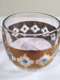 Load image into Gallery viewer, Culver - Signed Mid-Century Seville 22-Karat Gold Roly Poly Glasses (Set of 4)
