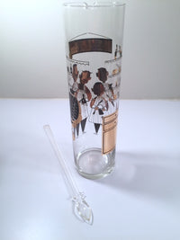 Load image into Gallery viewer, Gay Fad Vintage 1950&#39;s Mid-Century Barber Shop Quartet Martini Mixer (Includes Lucite Mixing Spoon)
