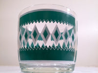 Load image into Gallery viewer, Hazel Atlas Mid-Century Atomic Diamond Pattern Ice Container
