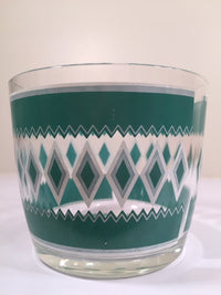 Load image into Gallery viewer, Hazel Atlas Mid-Century Atomic Diamond Pattern Ice Container
