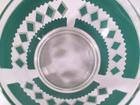 Load image into Gallery viewer, Hazel Atlas Mid-Century Atomic Diamond Pattern Ice Container
