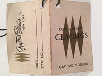 Load image into Gallery viewer, Gay Fad Signed Country Club Mid-Century 22-Karat Gold Snacker With Carrier &amp; Original Tag
