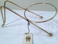 Load image into Gallery viewer, Gay Fad Signed Country Club Mid-Century 22-Karat Gold Snacker With Carrier &amp; Original Tag
