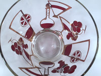 Load image into Gallery viewer, Gay Fad Signed Country Club Mid-Century 22-Karat Gold Snacker With Carrier &amp; Original Tag
