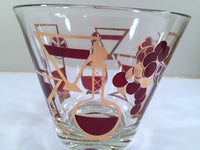 Load image into Gallery viewer, Gay Fad Signed Country Club Mid-Century 22-Karat Gold Snacker With Carrier &amp; Original Tag
