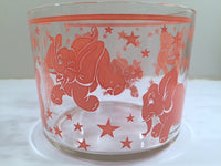 Load image into Gallery viewer, Hazel Atlas Mid-Century Dancing Elephants Ice Container
