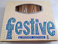 Load image into Gallery viewer, Anchor Hocking Mid-Century Festive Glassware in Original Box (Set of 8)
