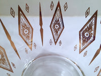 Load image into Gallery viewer, Hollywood Regency Mid-Century 11-Piece Atomic Bar Set (8 Highball Glasses, Ice Container, Tongs and Carrier)
