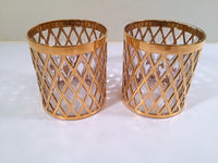 Load image into Gallery viewer, Imperial Glass Sekai Ichi 22-Karat Gold Mid-Century Old Fashion Glasses (Set of 2)
