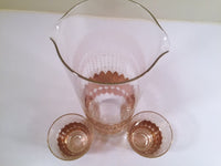 Load image into Gallery viewer, Pasinski Signed Mid-Century 22-Karat Gold Cocktail Set (1 Pitcher and 2 Glasses)
