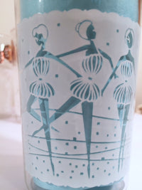 Load image into Gallery viewer, Anchor Hocking Mid-Century &quot;Happy Time&quot; Ballerina 8-Piece Set (Set of 8 Glasses with Original Box)
