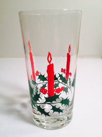 Load image into Gallery viewer, Dayton&#39;s 5 1/2&quot; Height Christmas Candle and Holly Glasses (Set of 4)
