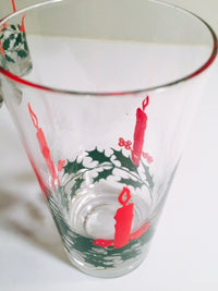 Load image into Gallery viewer, Dayton&#39;s 5 1/2&quot; Height Christmas Candle and Holly Glasses (Set of 4)

