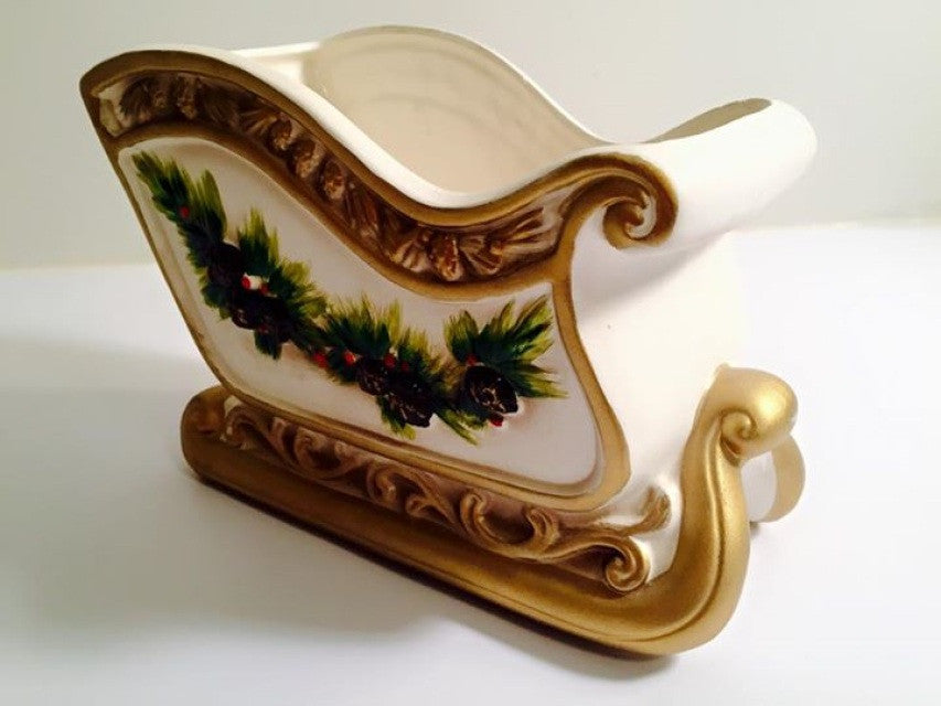 Napcoware - Vintage Sled With Garland