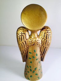 Load image into Gallery viewer, Vintage Golden Angel Figure
