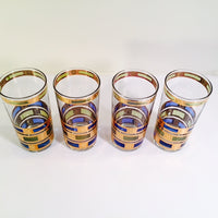 Load image into Gallery viewer, Culver - Signed Empress Design Vintage Highball Glasses (Set of 4)
