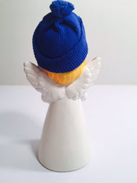 Load image into Gallery viewer, Angel With Stocking Cap Figure
