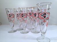 Load image into Gallery viewer, Libbey - Seville Mid Century Atomic Champagne/Pilsner Glasses (Set of 6)
