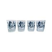 Load image into Gallery viewer, Vintage Sporty Penguin Double Old Fashion Glasses (Set of 4)
